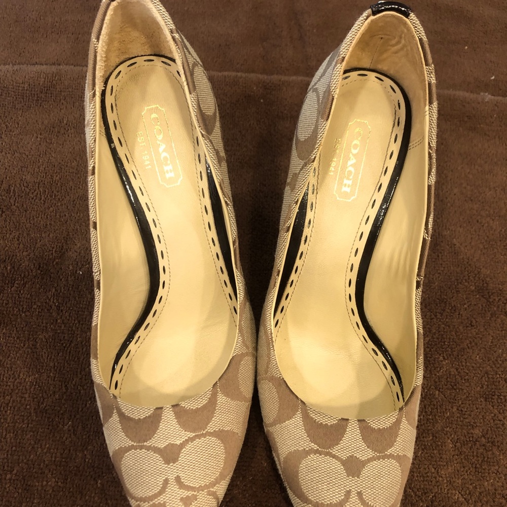 Coach High Heel Pump